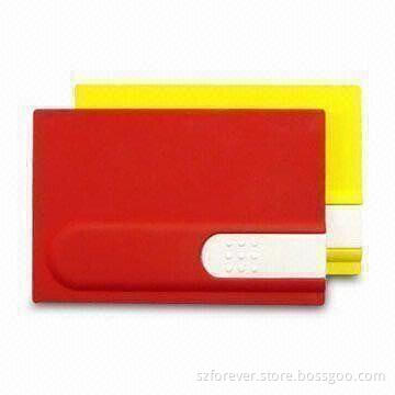 Credit Card USB Flash Drives with Customer's Full Color Logo Printed Free